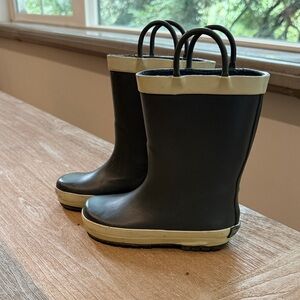 Tucker + Tate Kids Grey and Cream Rain Boots